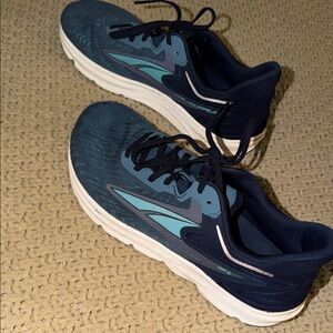 Altra Navy and Teal Athletic Shoes